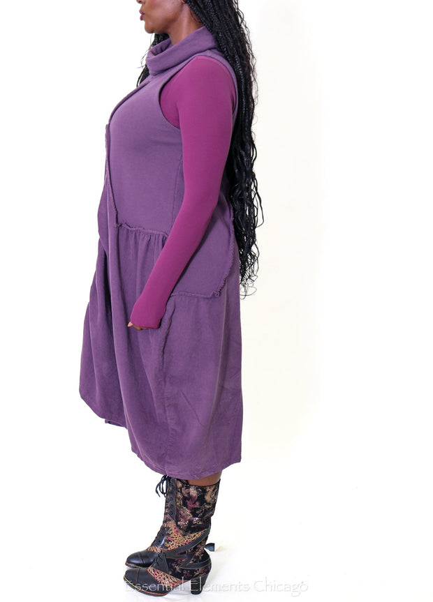 Cowl Cord Dress - Essential Elements Chicago