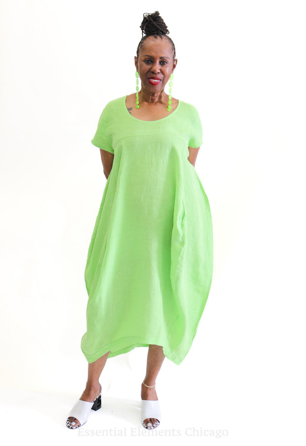 Cydney Linen Dress - Essential Elements Chicago