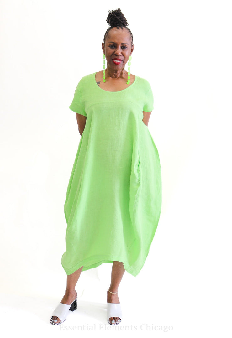 Cydney Linen Dress - Essential Elements Chicago