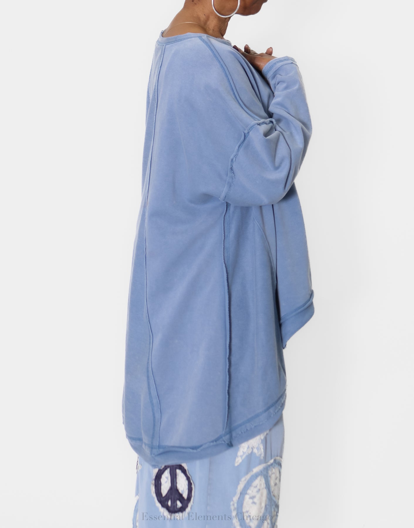 Dahlia Oversized Tunic - Essential Elements Chicago