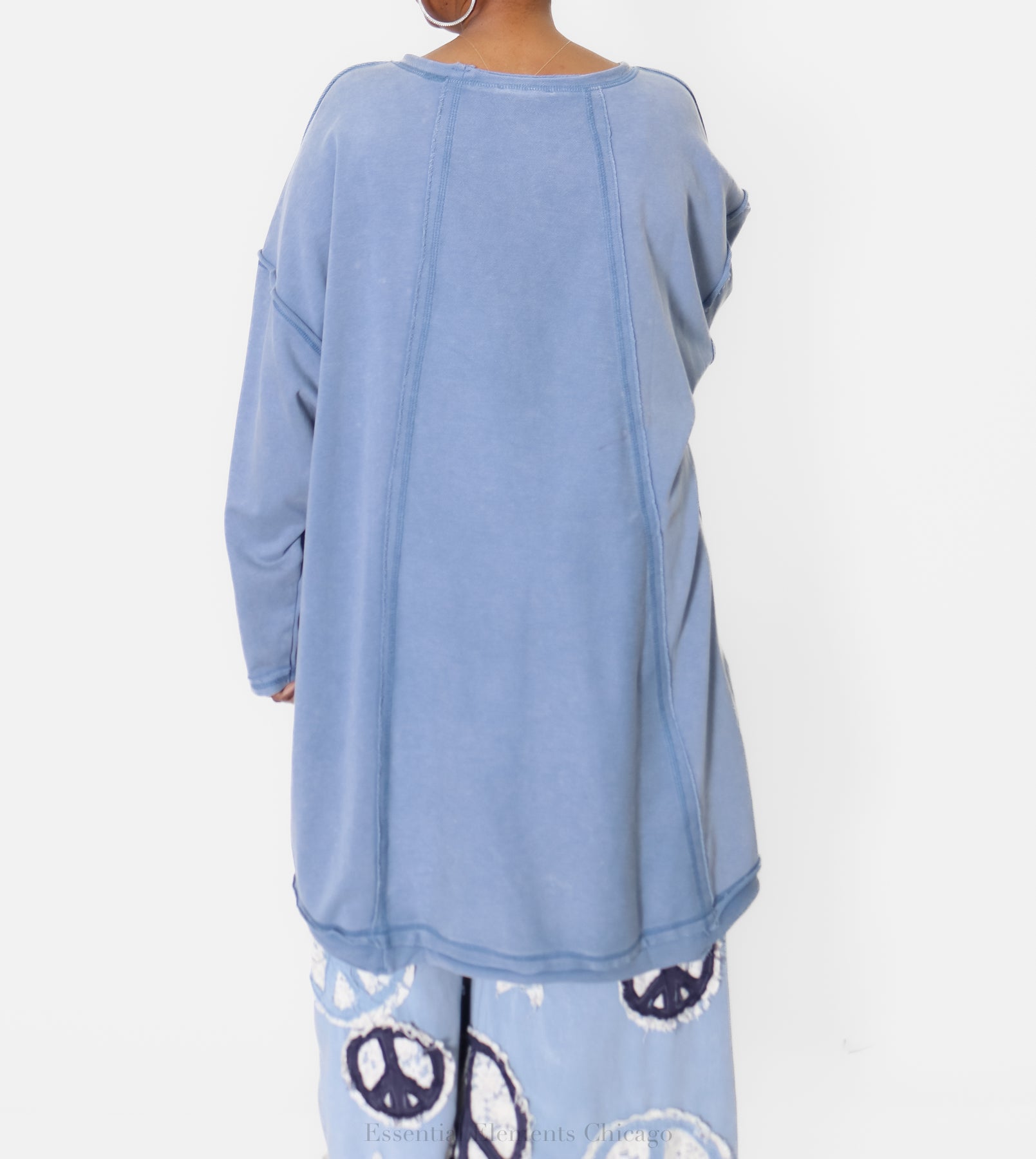 Dahlia Oversized Tunic - Essential Elements Chicago