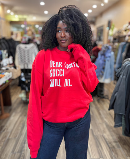 Dear Santa Sweatshirt - Essential Elements Chicago