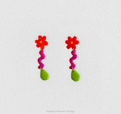 Delaney & Blu Dainty Girl Earrings - Essential Elements Chicago
