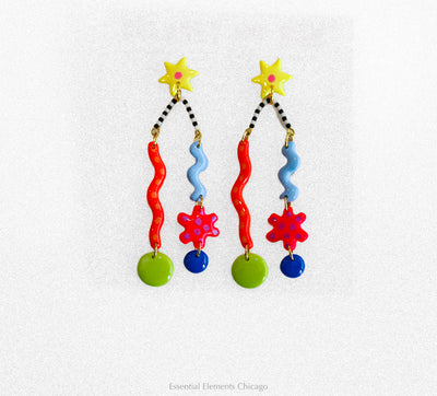 Delaney & Blu Shoot For The Stars Earrings - Essential Elements Chicago