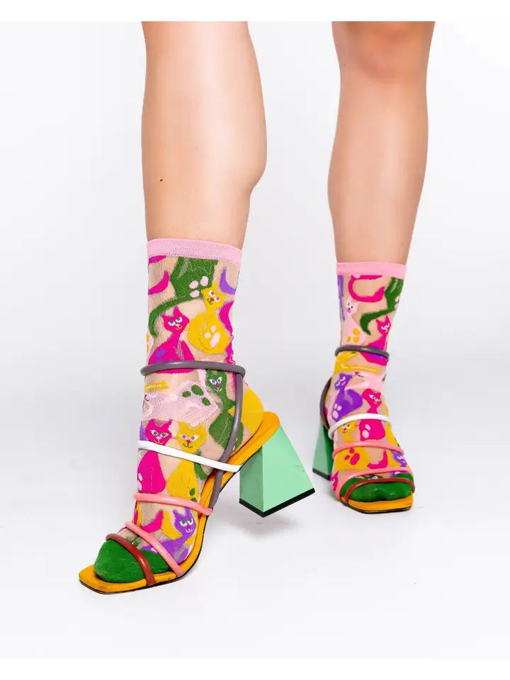 Sock Candy Dopamine Cats Sock