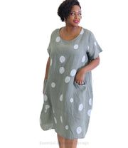 Dottie Linen Dress - Essential Elements Chicago