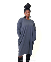 Draped Cotton Dress - Essential Elements Chicago