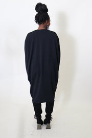 Draped Cotton Dress - Essential Elements Chicago