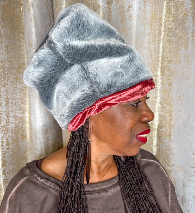 Duality Faux Fur Beanie - Essential Elements Chicago