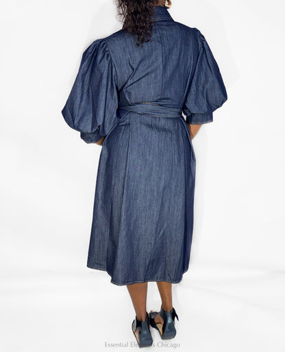 Easy Yes Denim Dress - Essential Elements Chicago