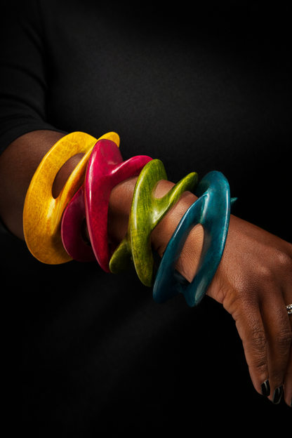 Eclipse Bangle, Jewel Tones - Essential Elements Chicago