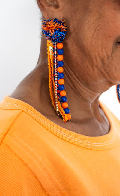 Bear Down Tassel Earrings