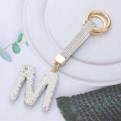Elements Bling Initial Keychain (K-O) - Essential Elements Chicago