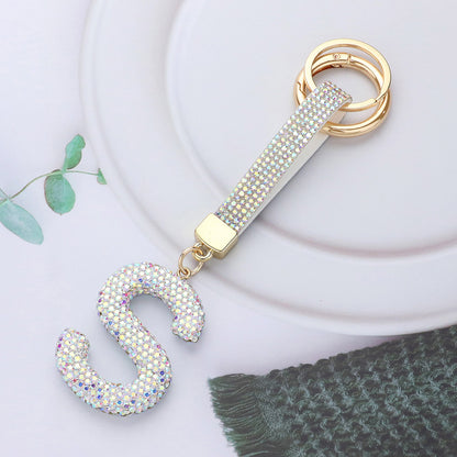 Elements Bling Initial Keychain (P-T) - Essential Elements Chicago