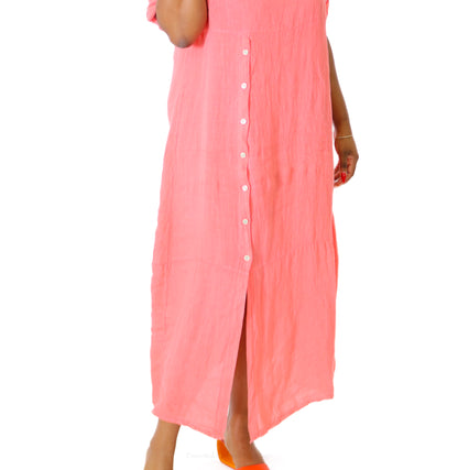 Elise Linen Dress - Essential Elements Chicago