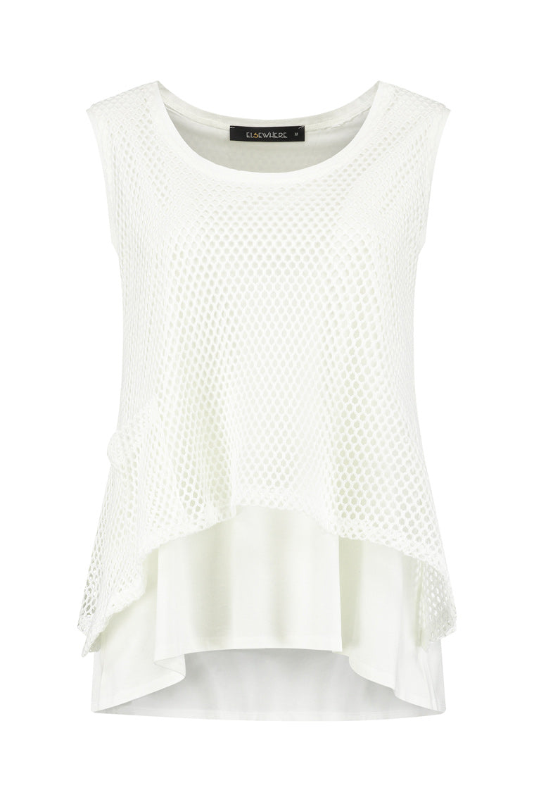 Elsewhere Mesh Top - Essential Elements Chicago