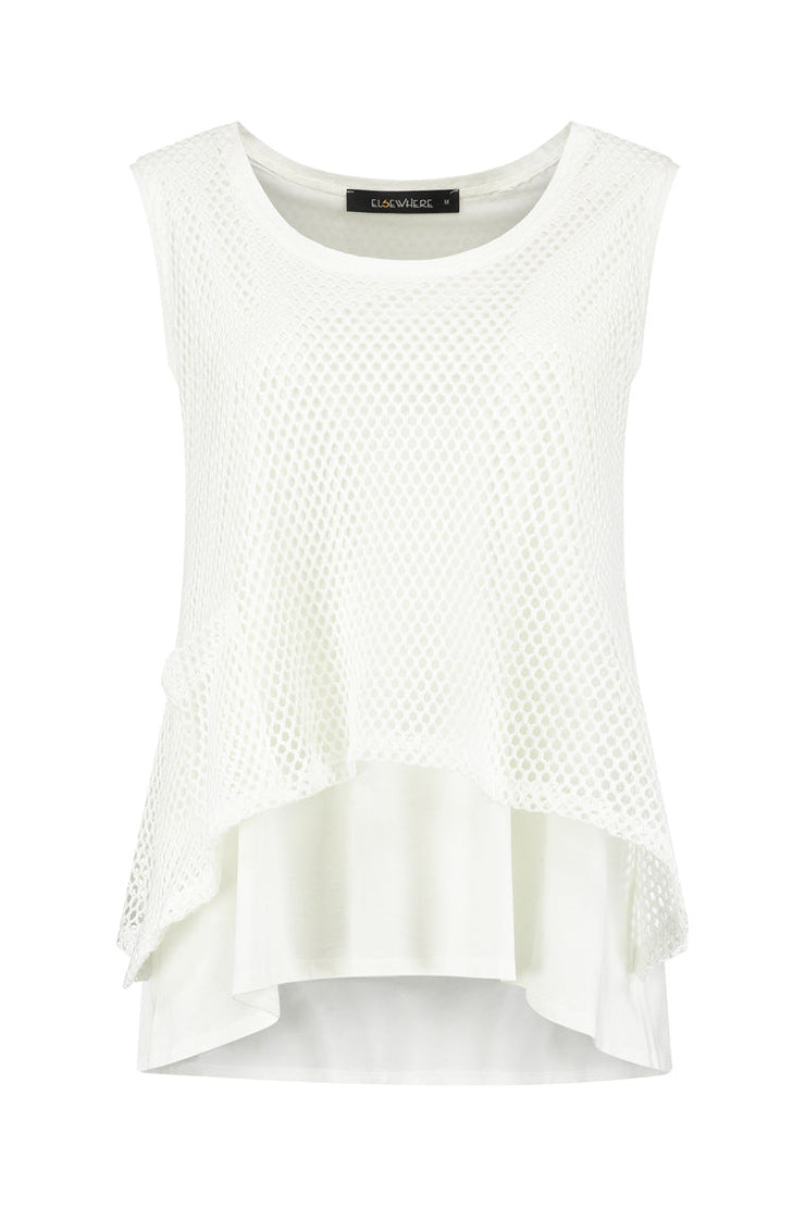 Elsewhere Mesh Top - Essential Elements Chicago