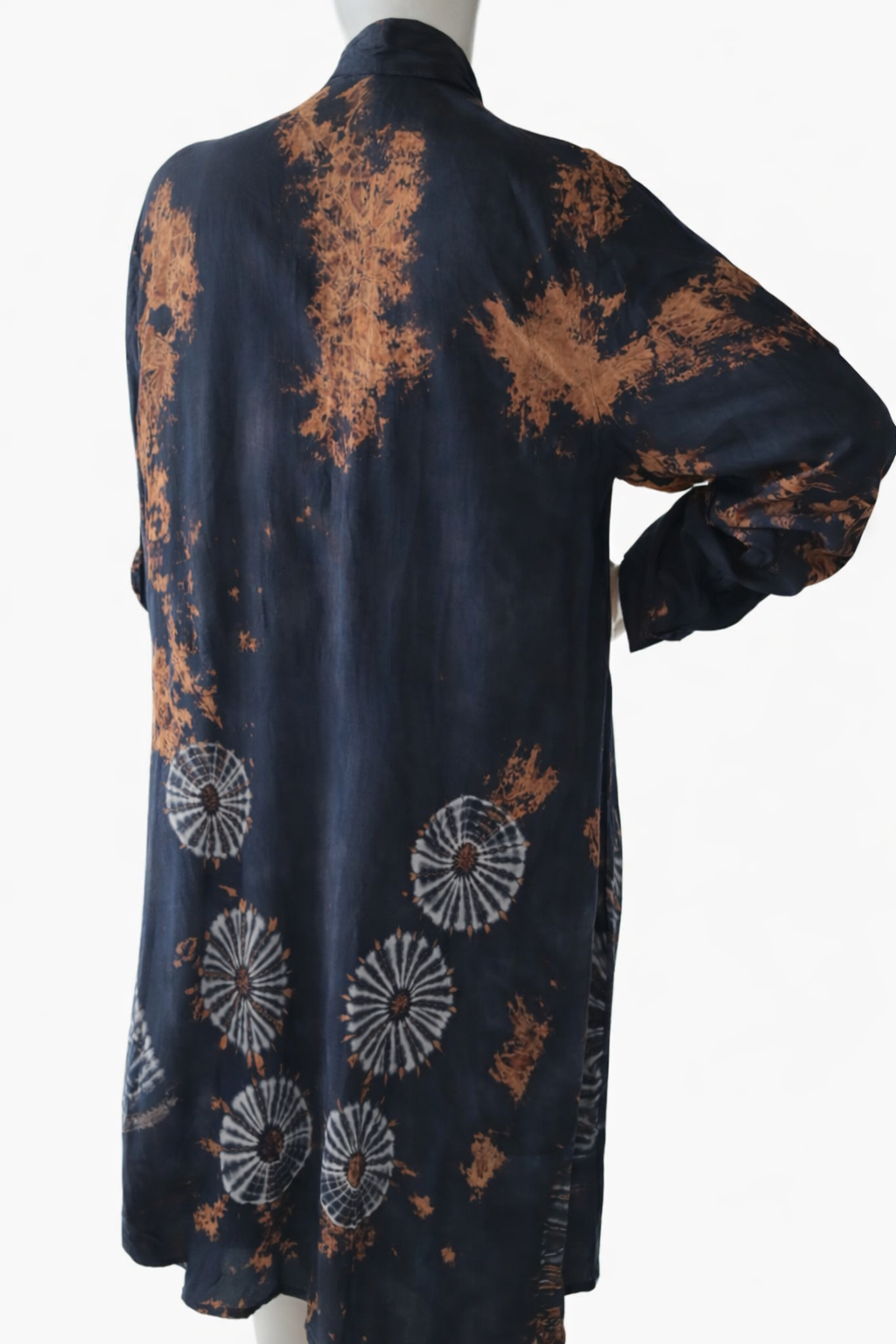 Tie Dye Kimono-Duster - Essential Elements Chicago