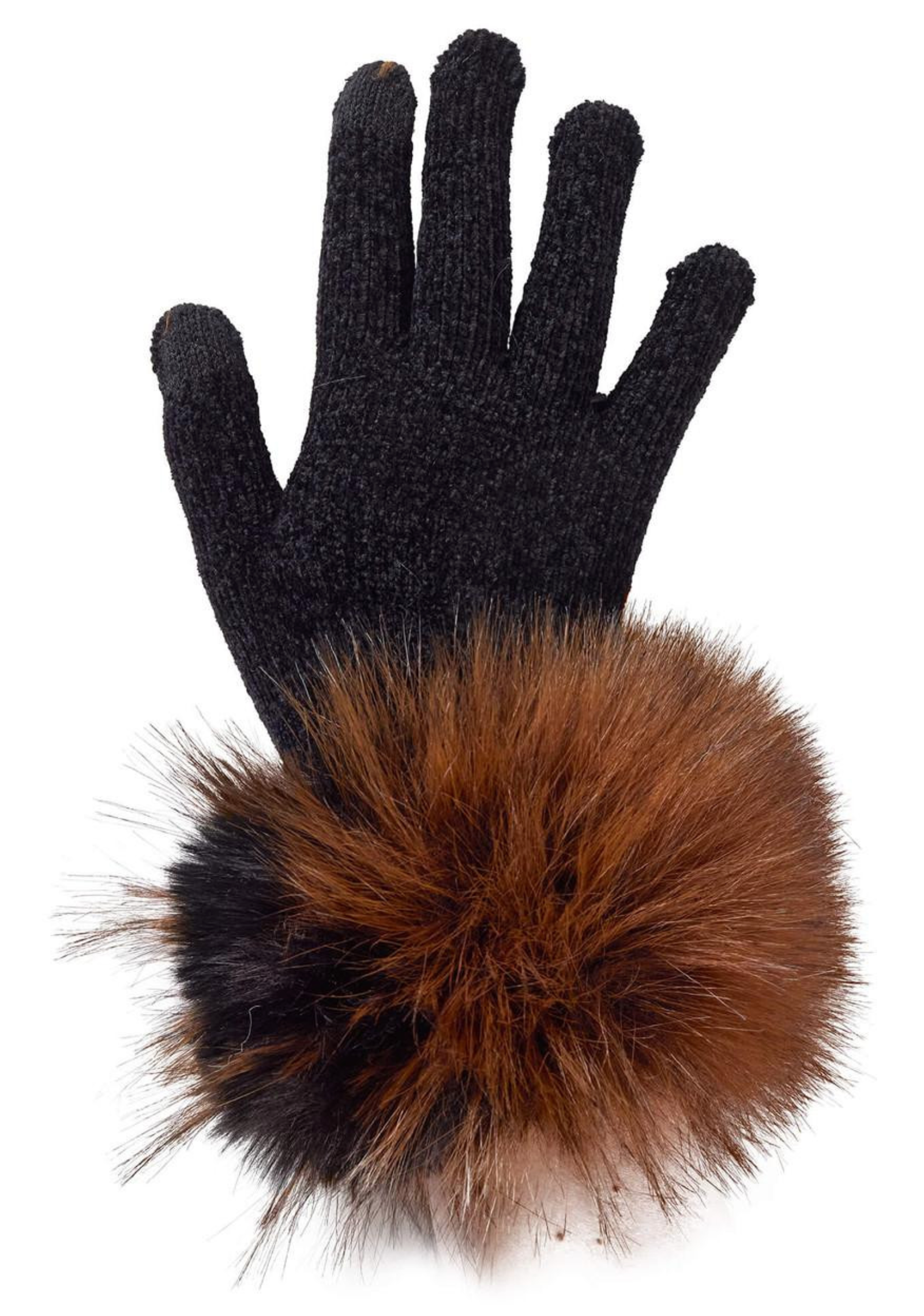 Fabulous Furs Faux Fur Gloves