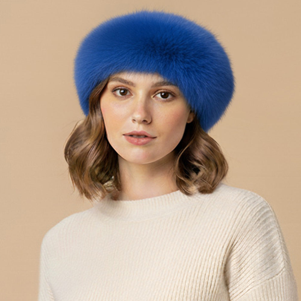Faux Fur Beret - Essential Elements Chicago