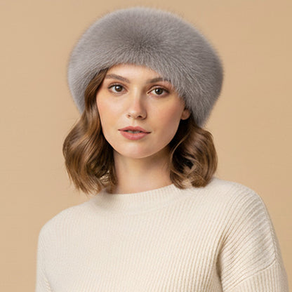 Faux Fur Beret - Essential Elements Chicago