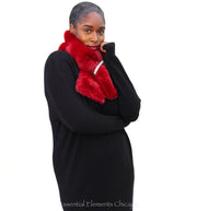 Faux Fur Scarf w/ Bling - Essential Elements Chicago