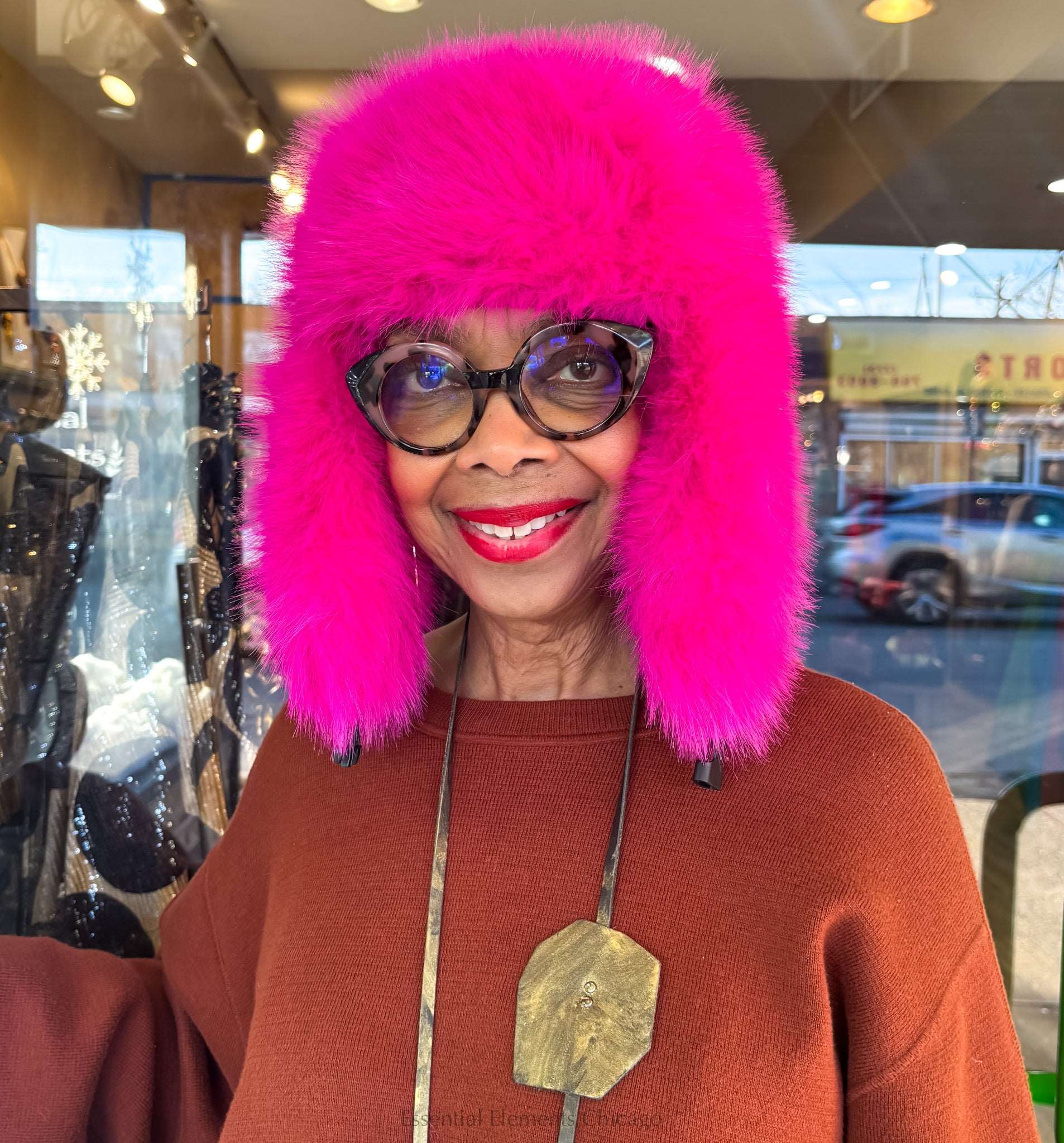 Faux Fur Trapper - Essential Elements Chicago