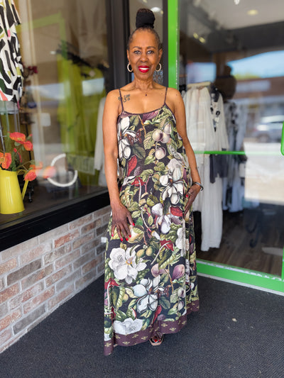 Fleur De Lune Slip Dress - Essential Elements Chicago