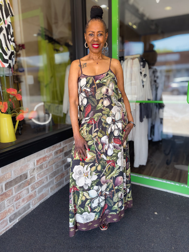 Fleur De Lune Slip Dress - Essential Elements Chicago