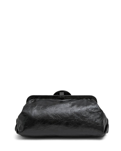 Aimee Full Circle Cutch - Black Crinkle