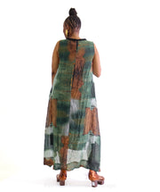 Gershon Bram Sleeveless Dress, Green - Essential Elements Chicago