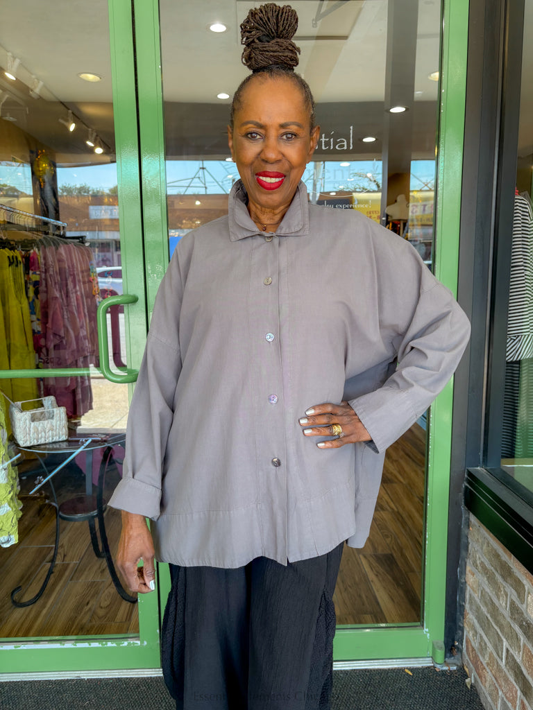 Gerties Double Collar Coat - Essential Elements Chicago
