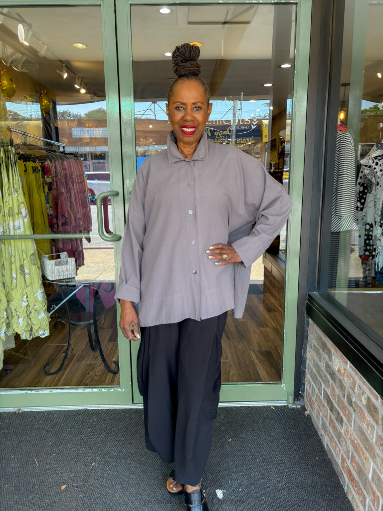 Gerties Double Collar Coat - Essential Elements Chicago