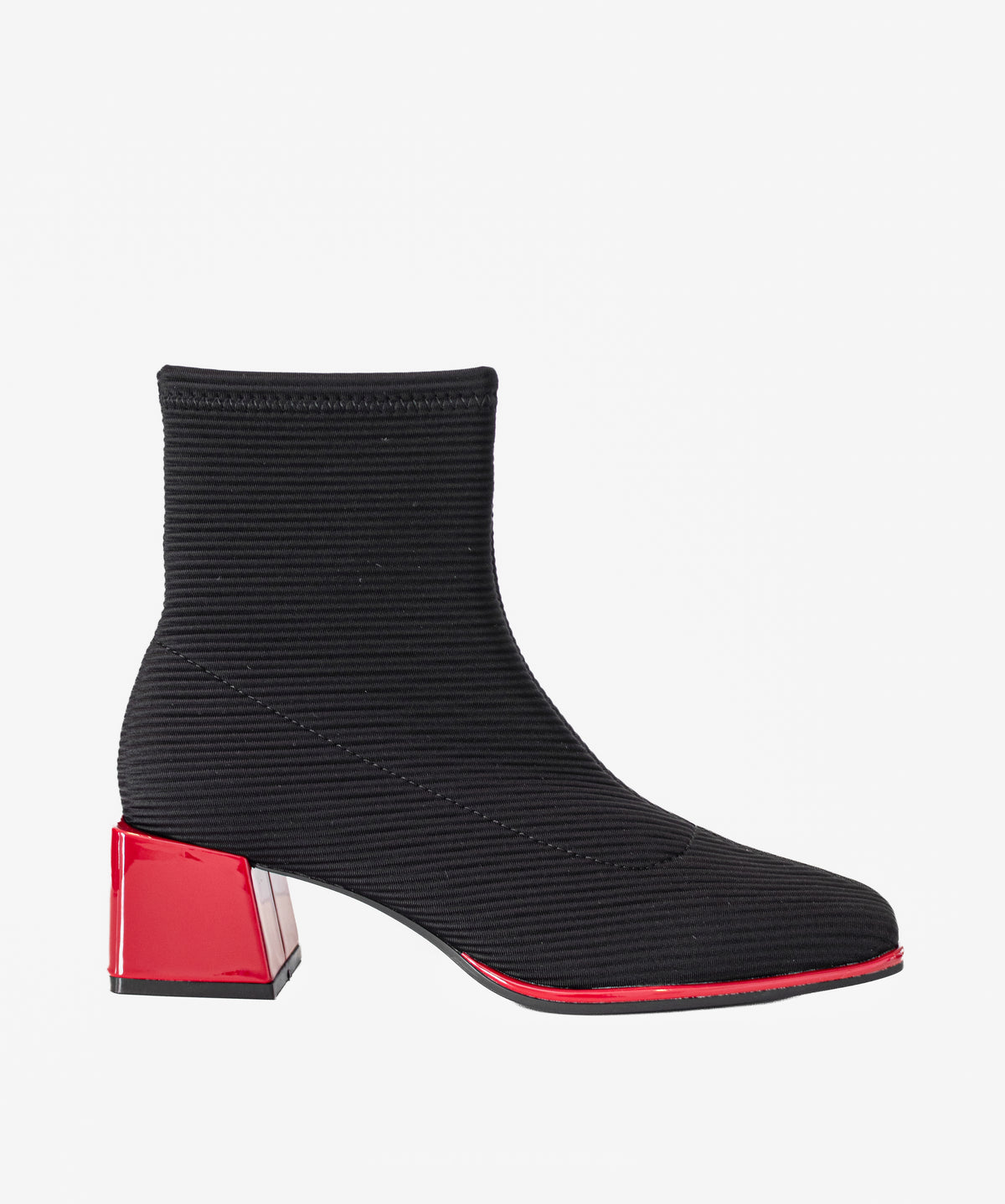 Gioseppo Red Heel Ankle Boots