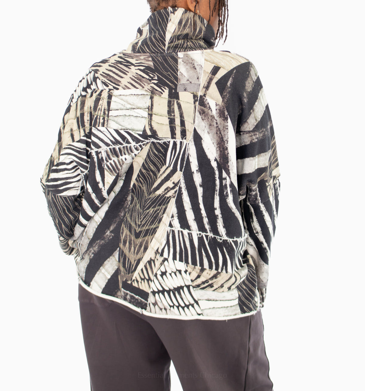 Grizas Boxy Top, Wild Ink - Essential Elements Chicago