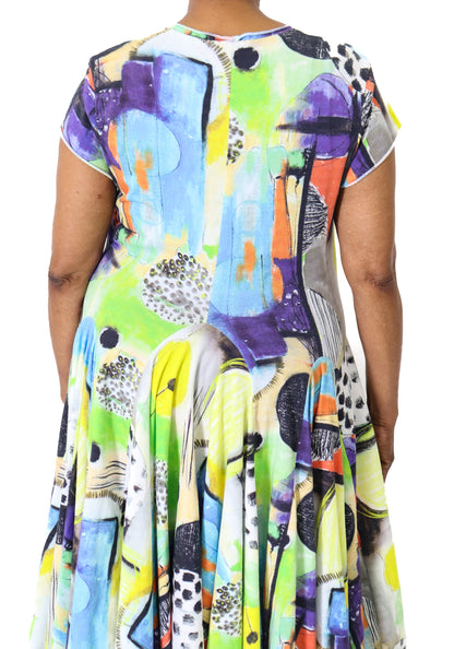 Grizas Multi Print Dress - Essential Elements Chicago