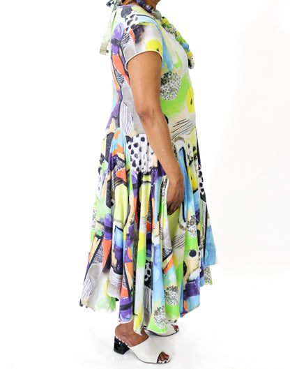 Grizas Multi Print Dress - Essential Elements Chicago