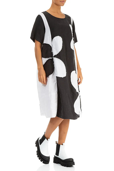 Grizas Petal Linen Dress - Essential Elements Chicago