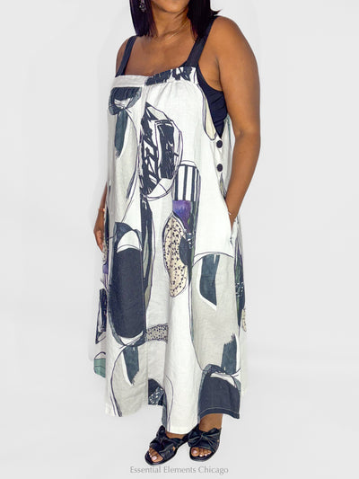 Grizas Sleeveless Tumble Stone Dress - Essential Elements Chicago
