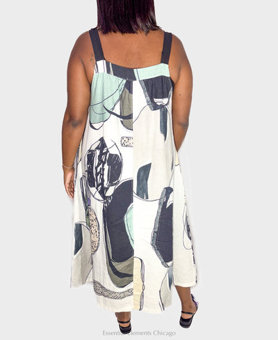 Grizas Sleeveless Tumble Stone Dress - Essential Elements Chicago