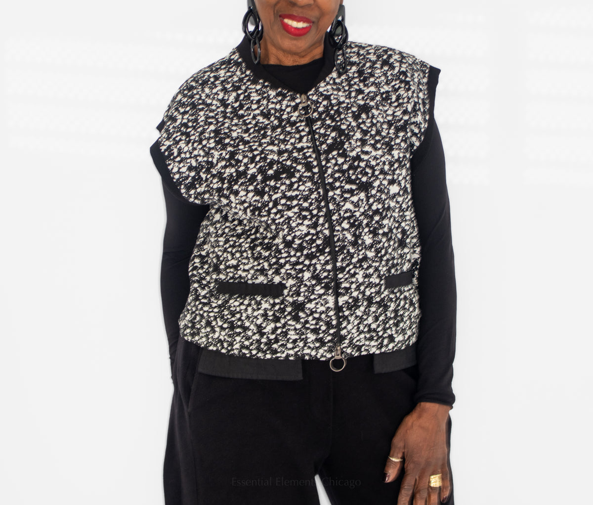 Grizas Speckled Vest - Essential Elements Chicago