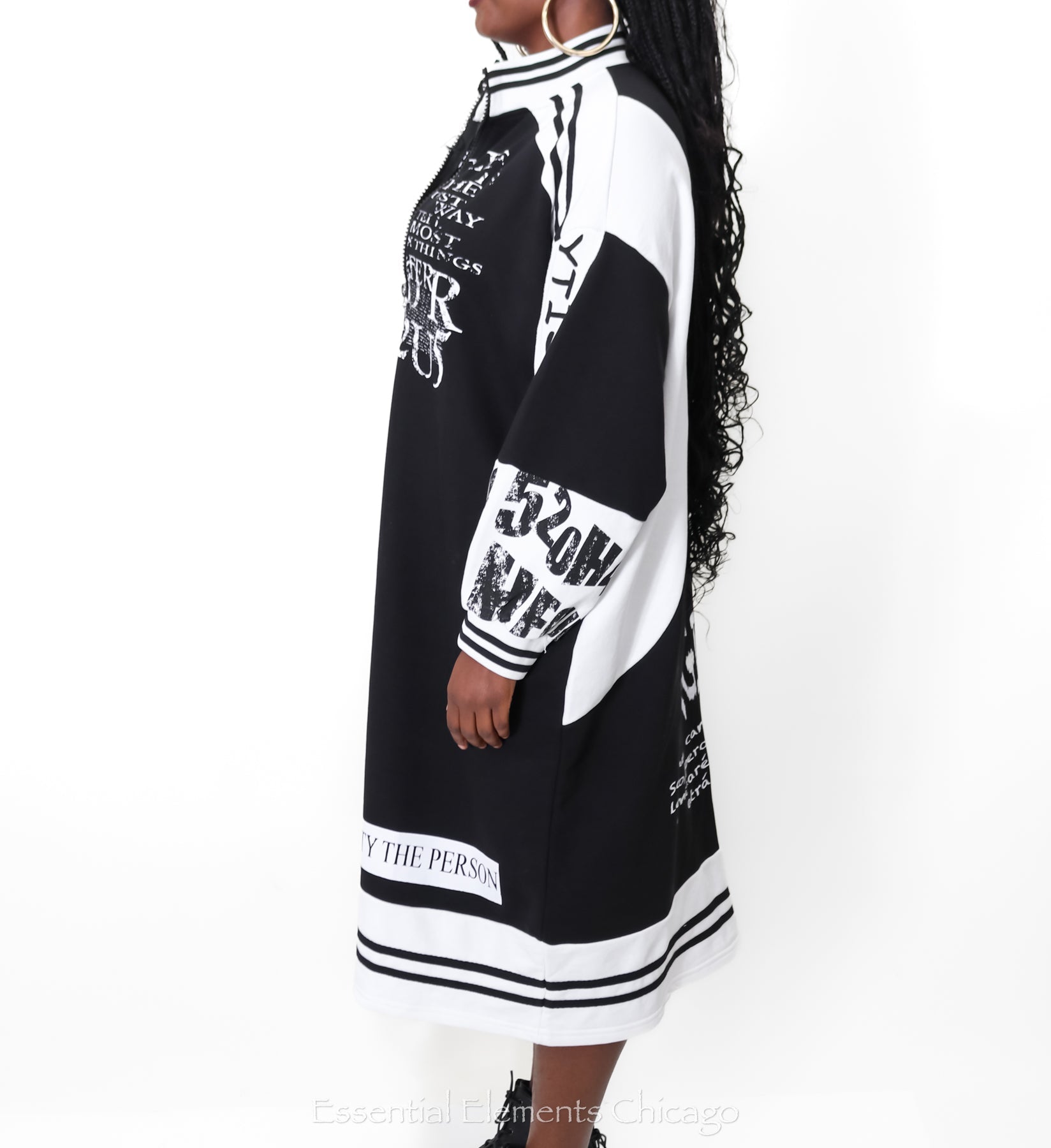 H4 Urban Graphic Dress - Essential Elements Chicago