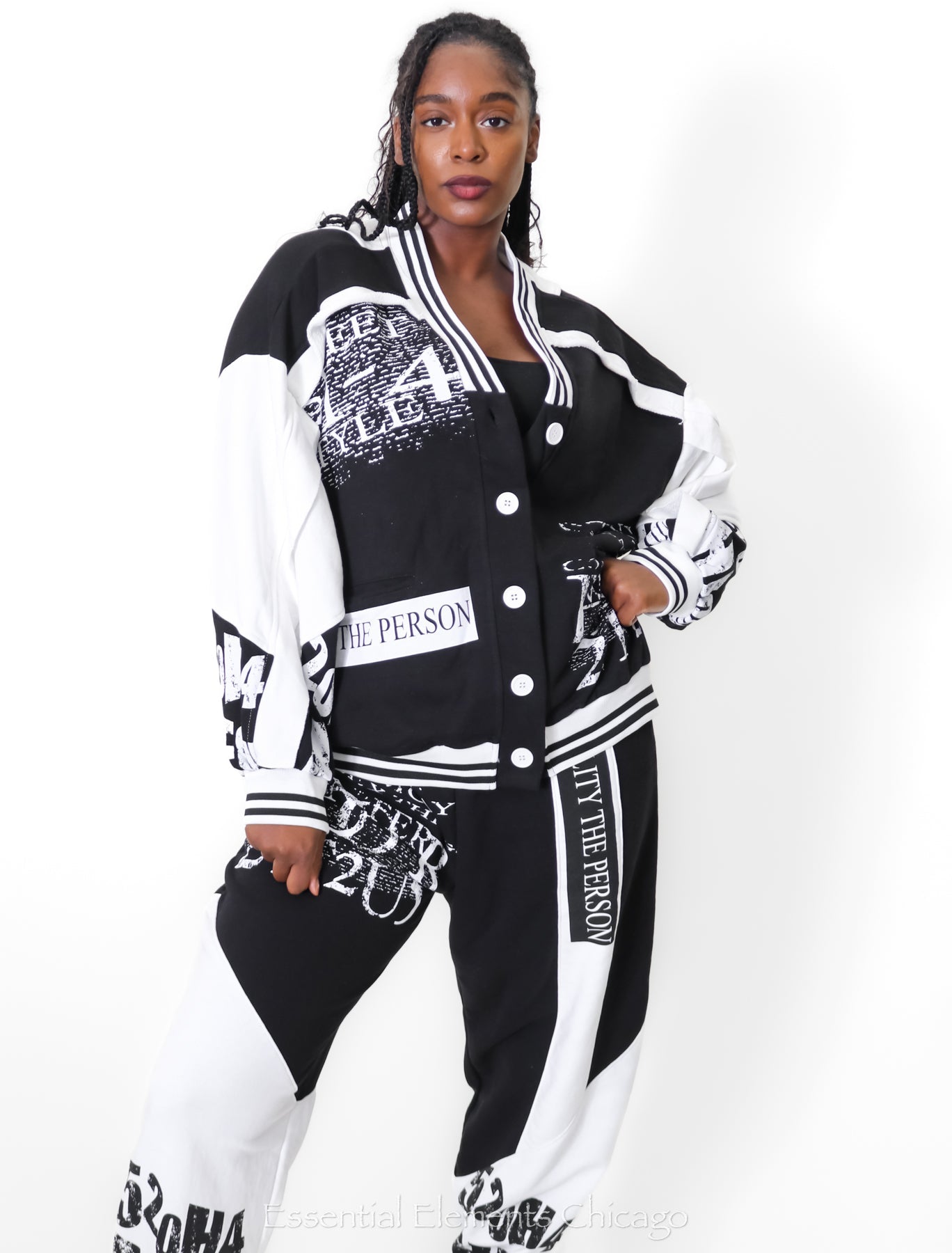 H4 Urban Graphic Jacket - Essential Elements Chicago