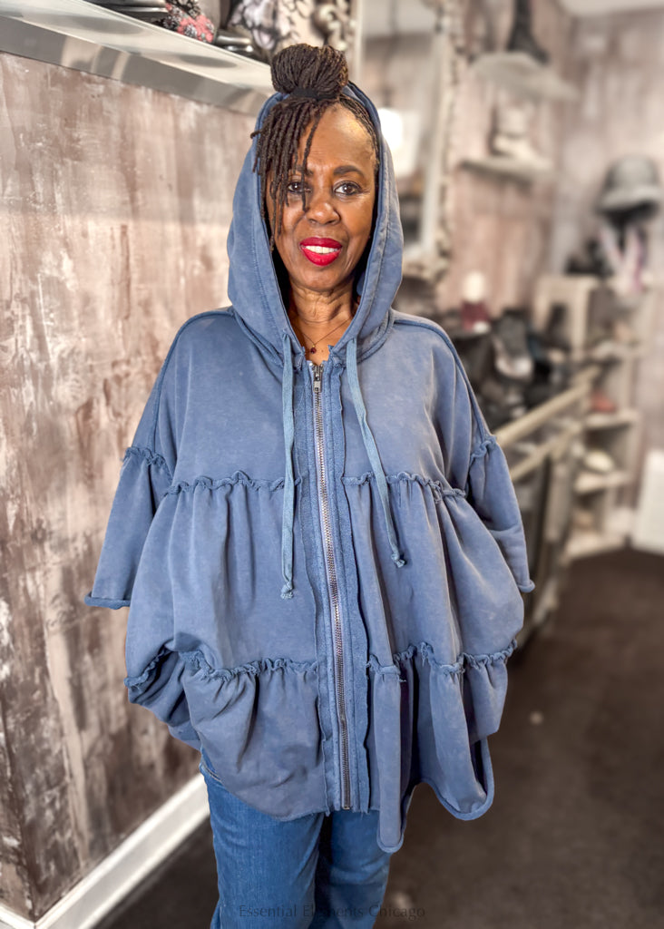 Happy Go Hoodie Jacket - Essential Elements Chicago