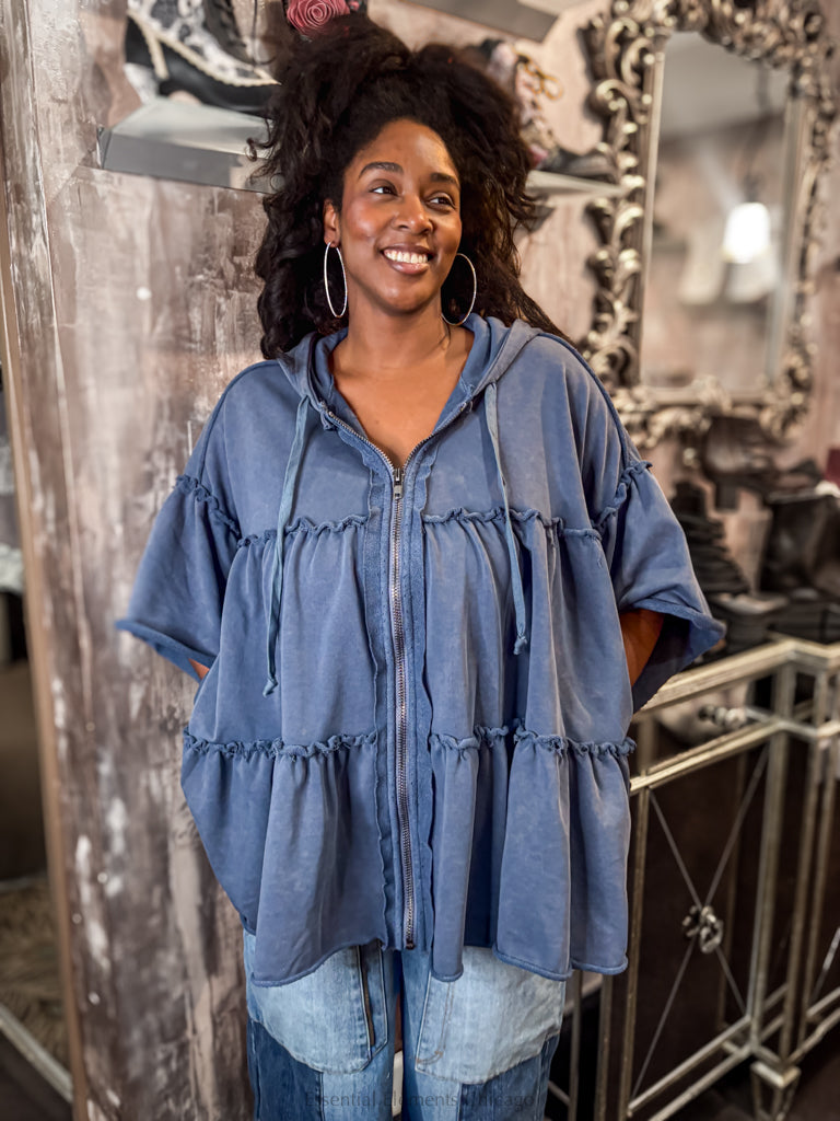 Happy Go Hoodie Jacket - Essential Elements Chicago