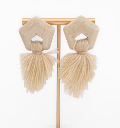 Hex Fringe Earrings - Essential Elements Chicago