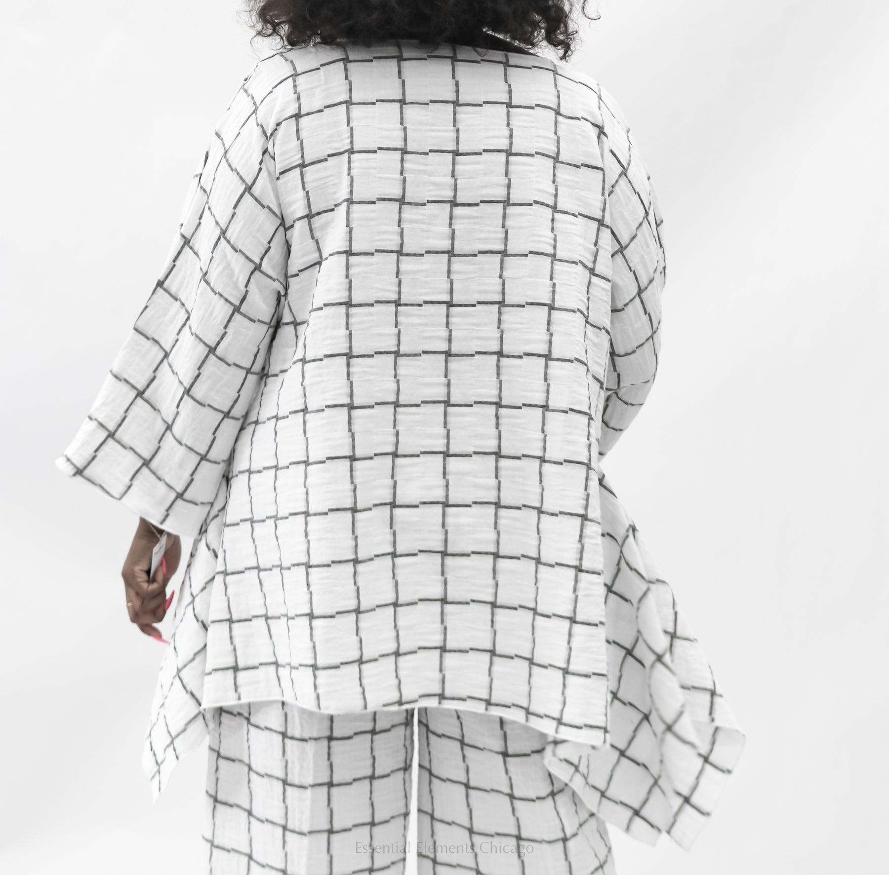 Heydari Asymmetrical Grid Top - Essential Elements Chicago