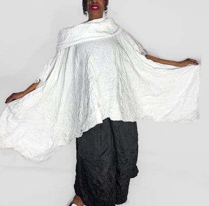 Heydari Crinkle Cowl Top - Essential Elements Chicago