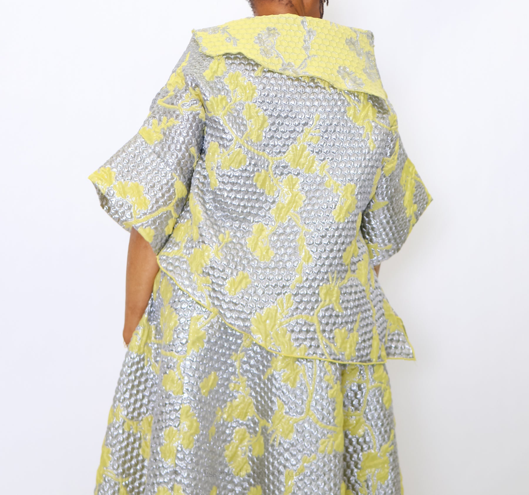 Heydari Metallic Textured Top - Essential Elements Chicago