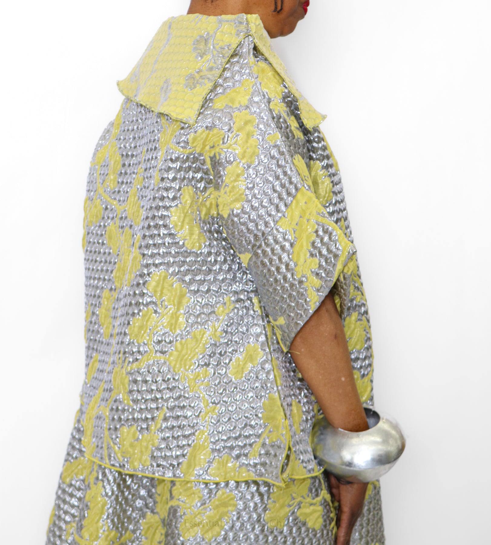 Heydari Metallic Textured Top - Essential Elements Chicago